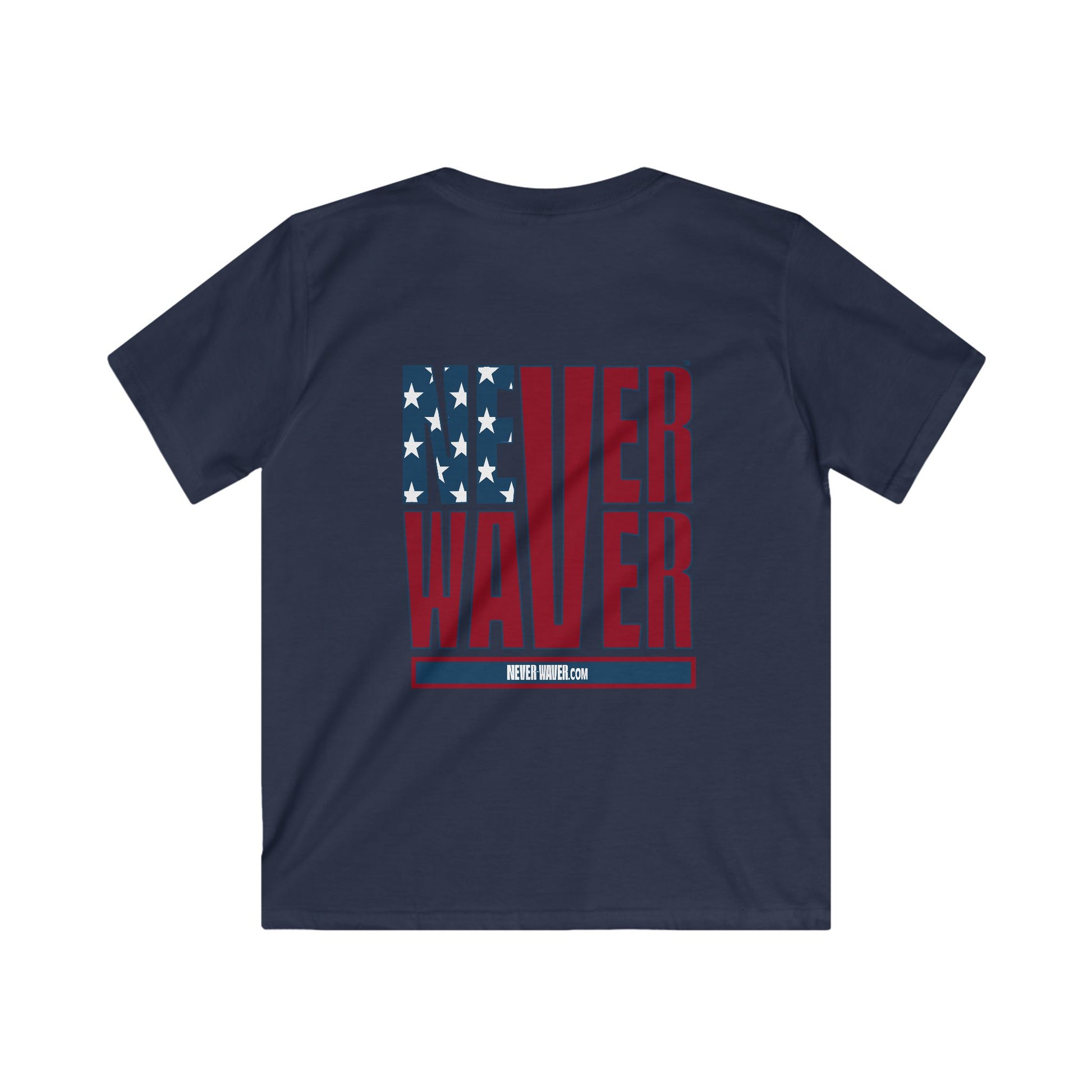Never Waver Kids Softstyle Tee - Never Waver