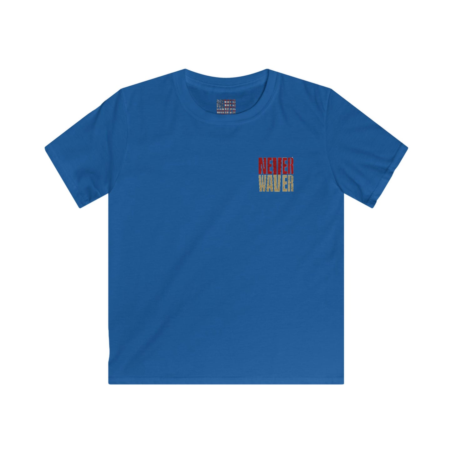 San Francisco Fans Never Waver Kids Softstyle Tee - Never Waver