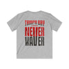 Tampa Bay Fans Never Waver Kids Softstyle Tee - Never Waver