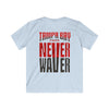 Tampa Bay Fans Never Waver Kids Softstyle Tee - Never Waver