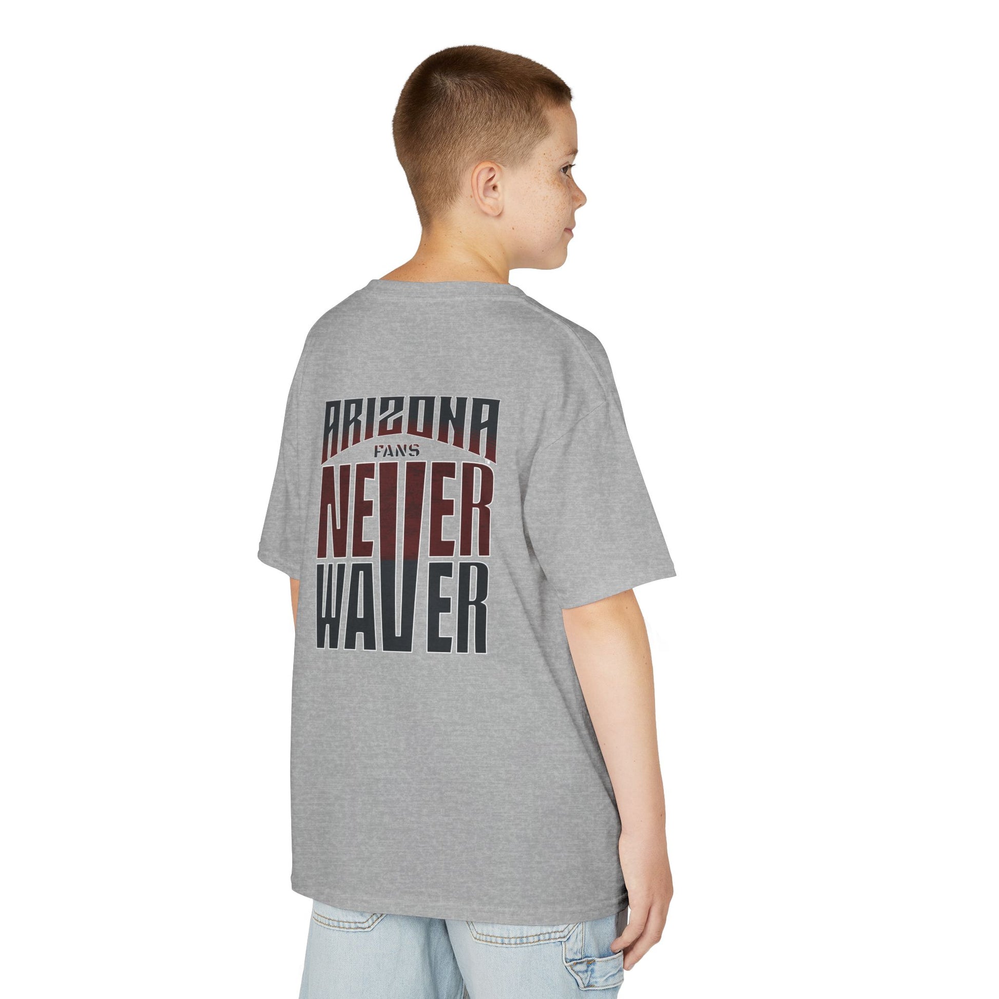Arizona Fans Never Waver Kids Heavy Cotton™ Tee - Never Waver