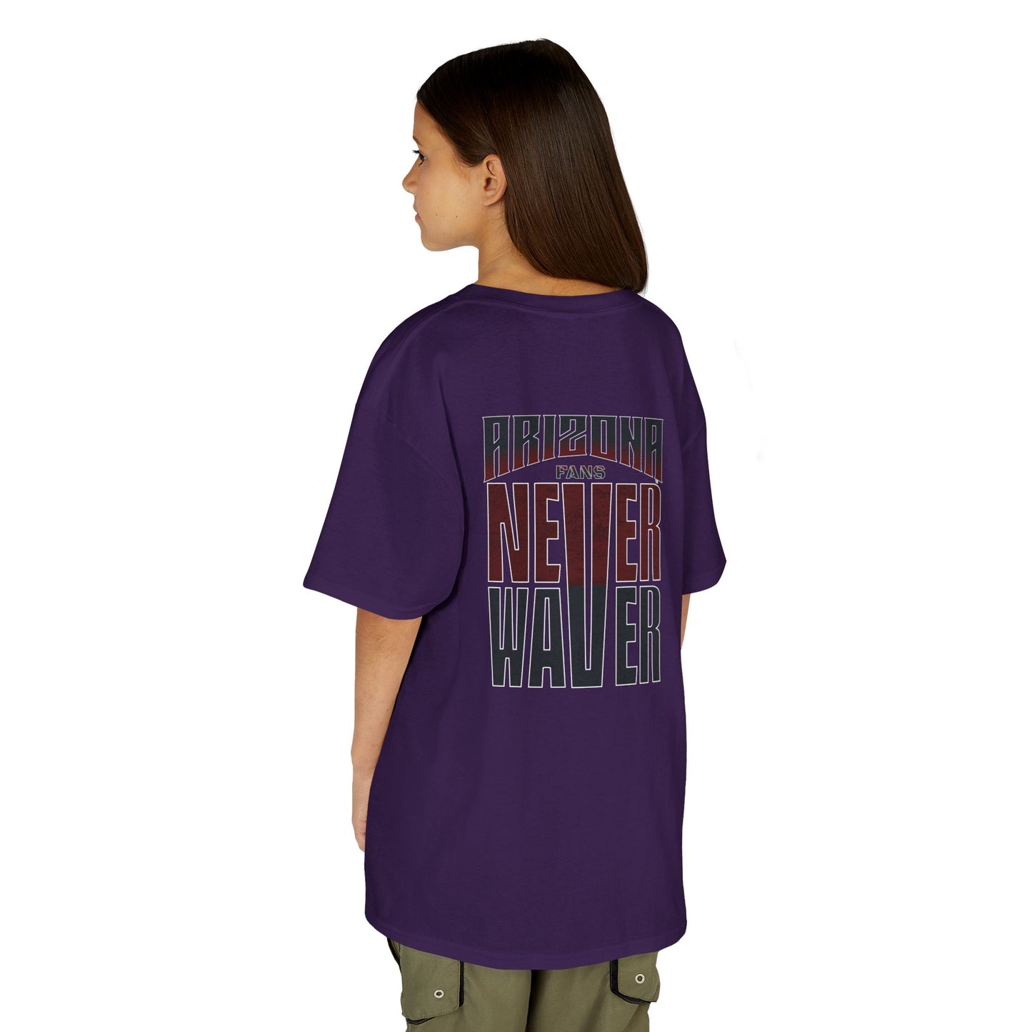 Arizona Fans Never Waver Kids Heavy Cotton™ Tee - Never Waver