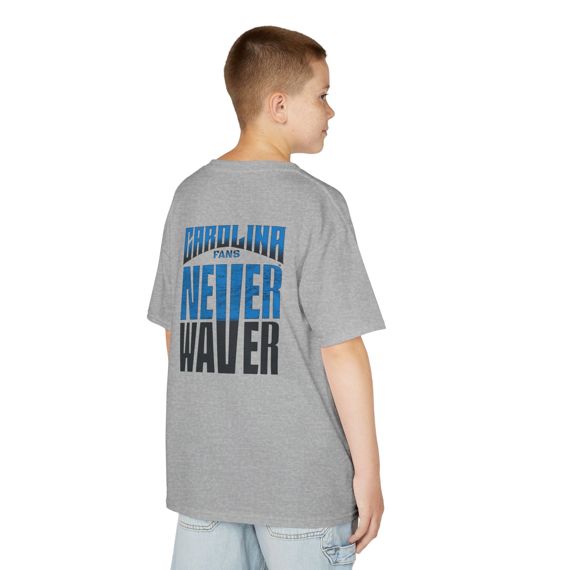 Carolina Fans Never Waver Kids Heavy Cotton™ Tee - Never Waver