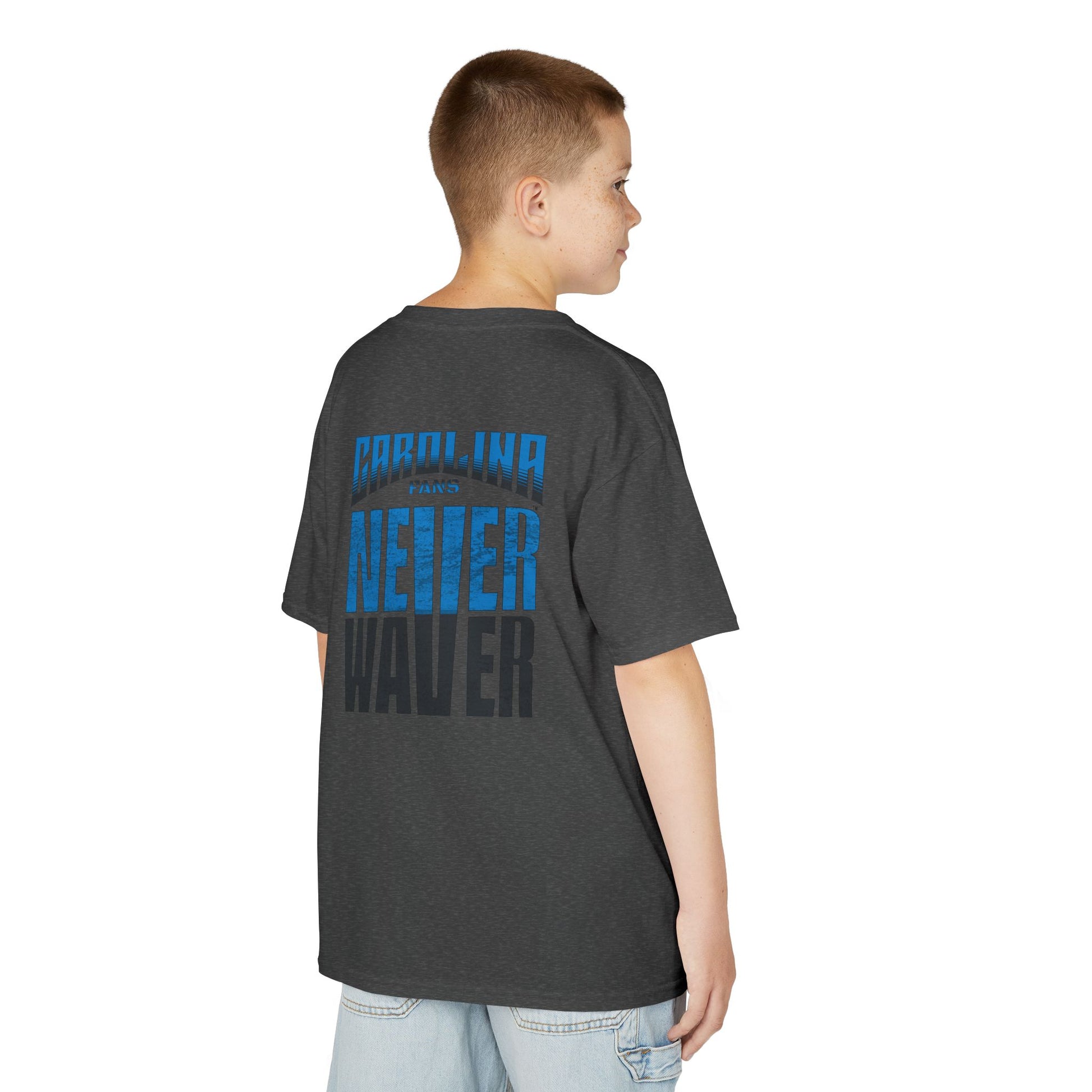 Carolina Fans Never Waver Kids Heavy Cotton™ Tee - Never Waver