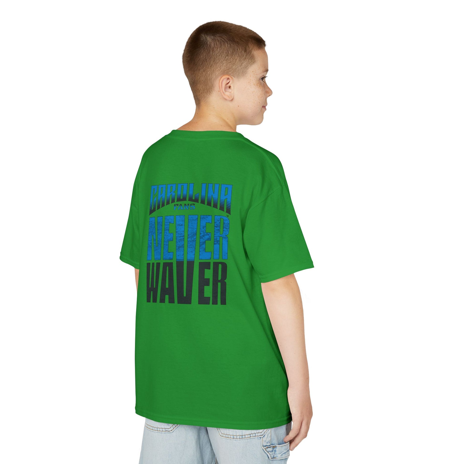 Carolina Fans Never Waver Kids Heavy Cotton™ Tee - Never Waver