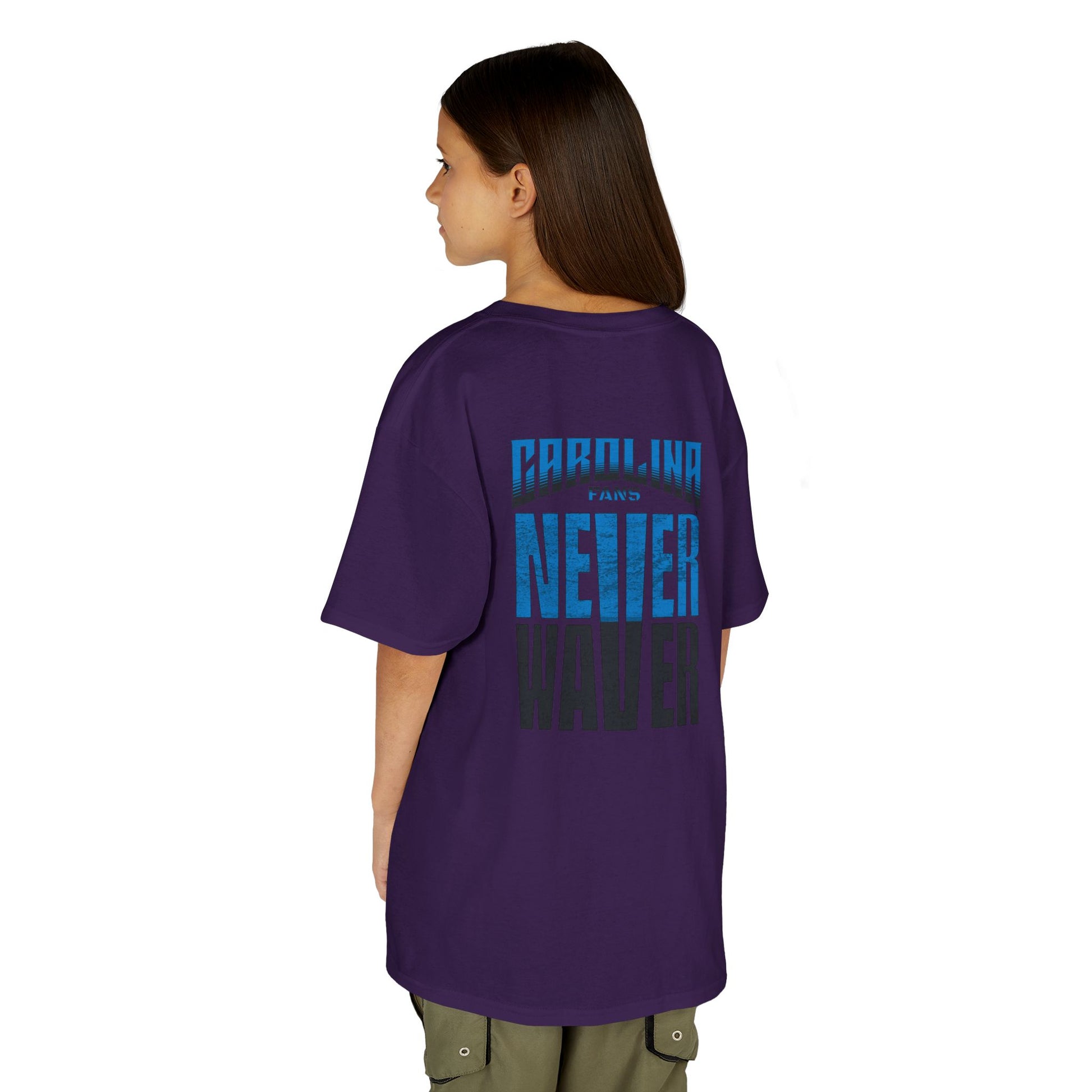 Carolina Fans Never Waver Kids Heavy Cotton™ Tee - Never Waver
