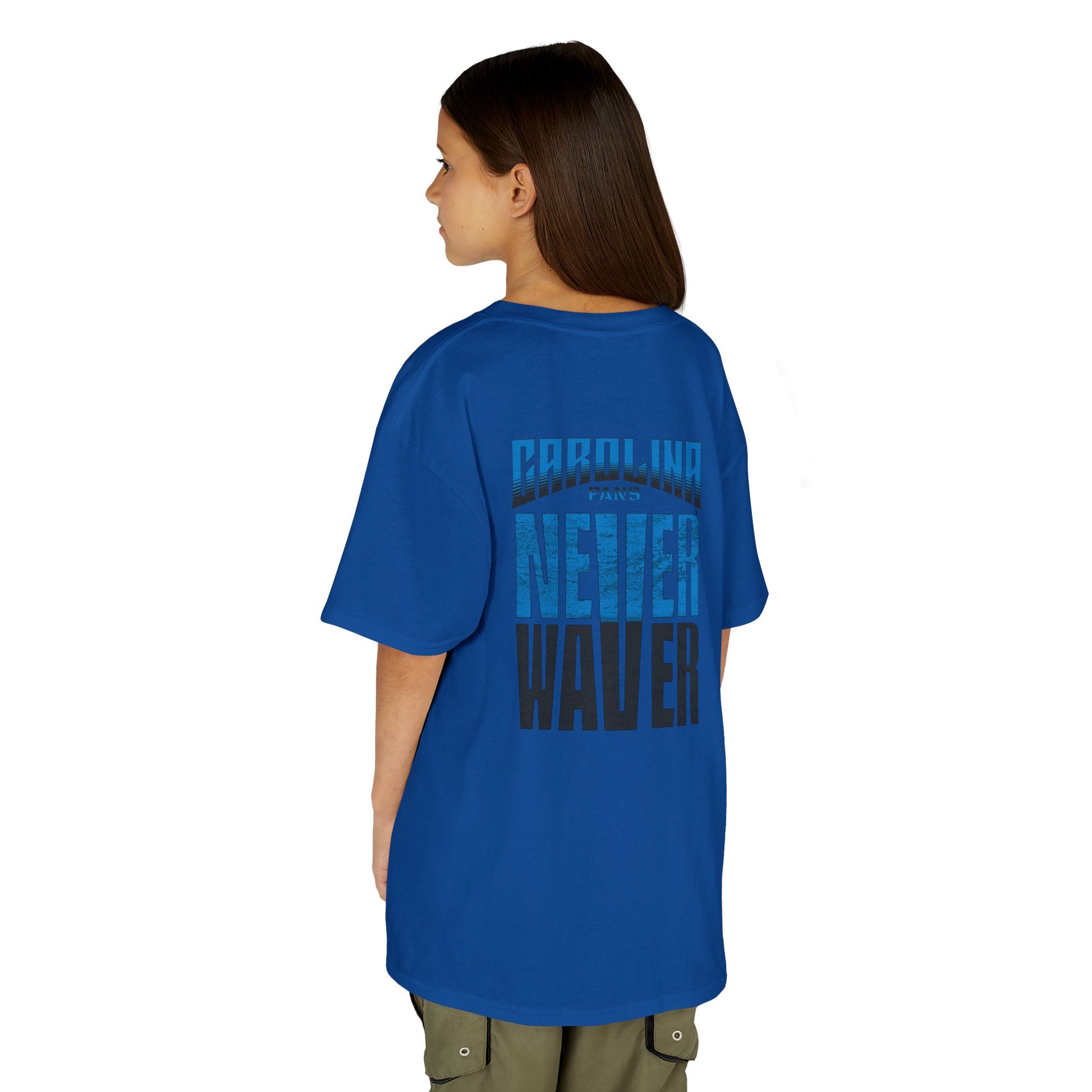 Carolina Fans Never Waver Kids Heavy Cotton™ Tee - Never Waver