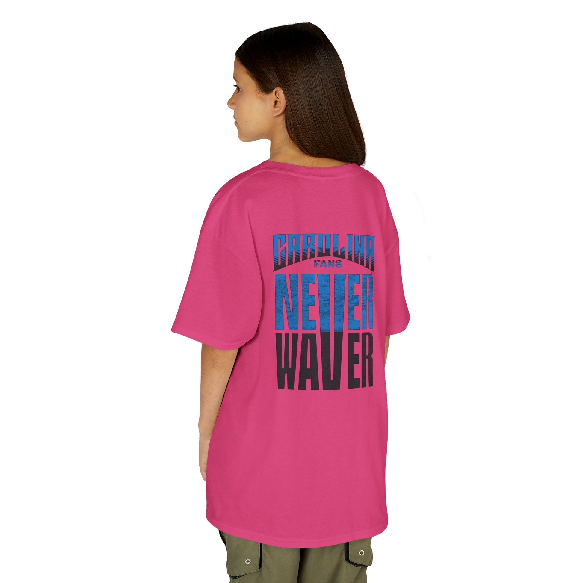 Carolina Fans Never Waver Kids Heavy Cotton™ Tee - Never Waver