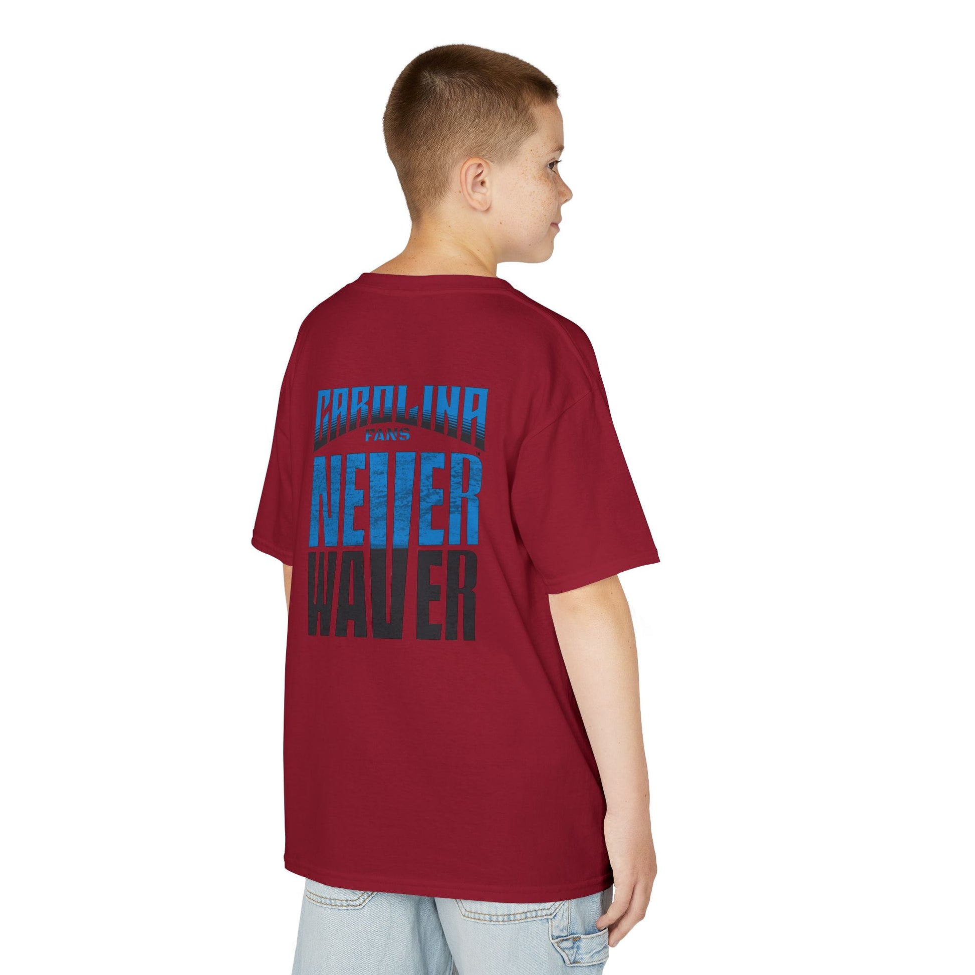 Carolina Fans Never Waver Kids Heavy Cotton™ Tee - Never Waver