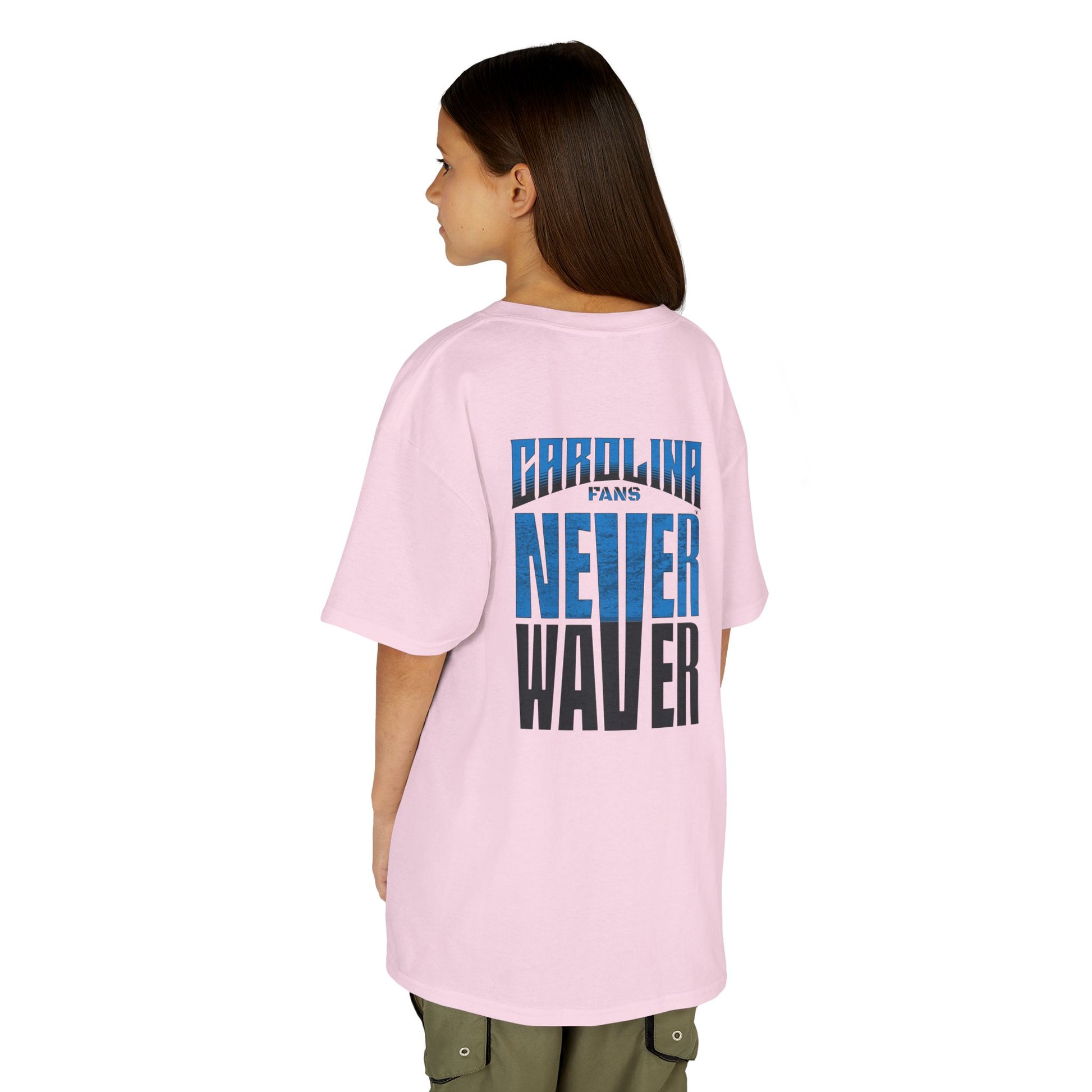 Carolina Fans Never Waver Kids Heavy Cotton™ Tee - Never Waver