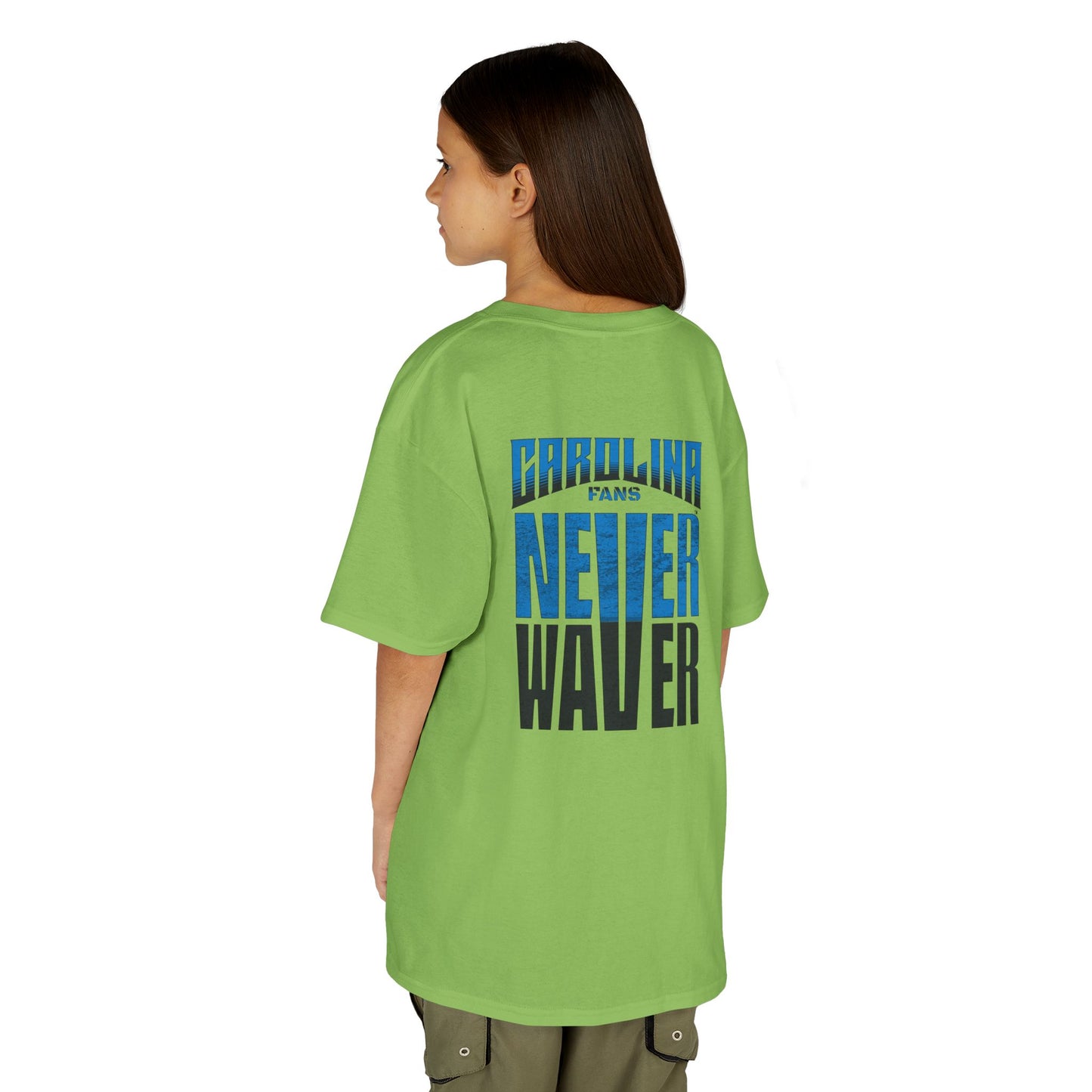 Carolina Fans Never Waver Kids Heavy Cotton™ Tee - Never Waver