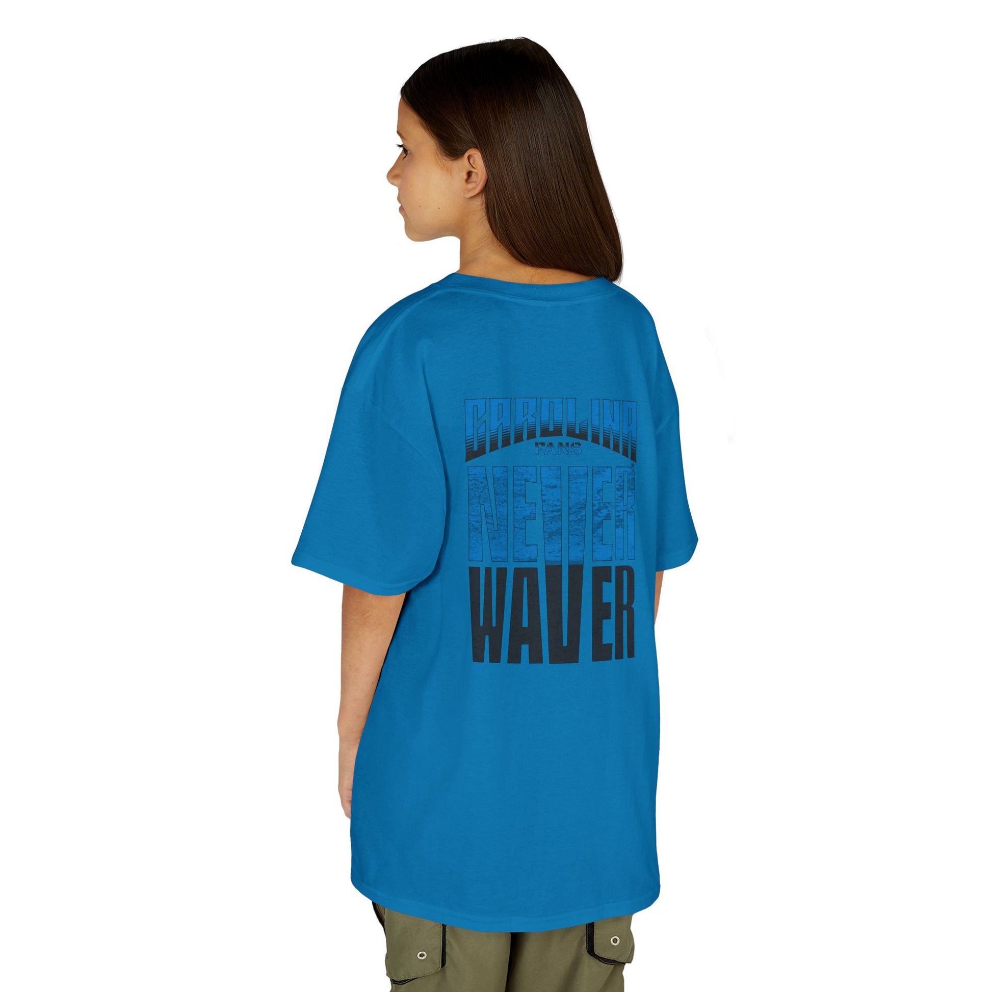 Carolina Fans Never Waver Kids Heavy Cotton™ Tee - Never Waver