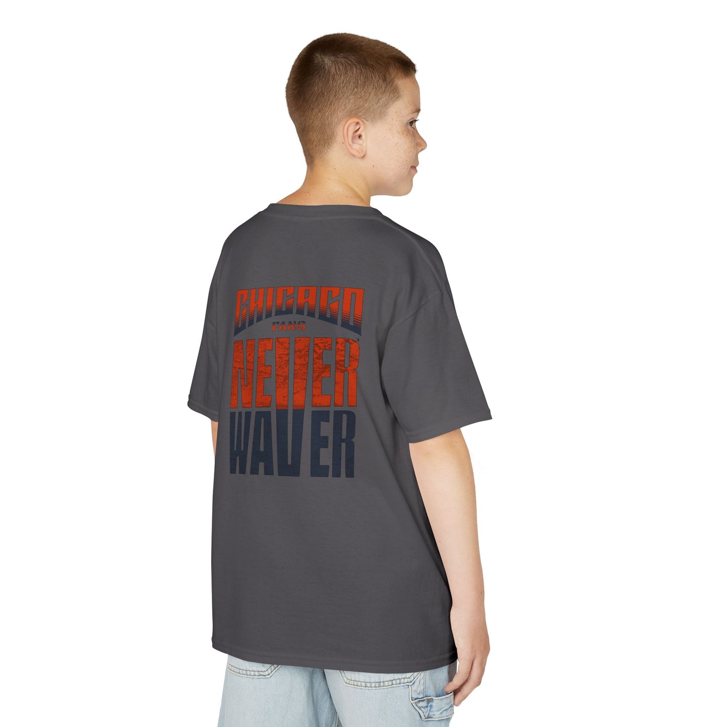 Chicago Fans Never Waver Kids Heavy Cotton™ Tee - Never Waver