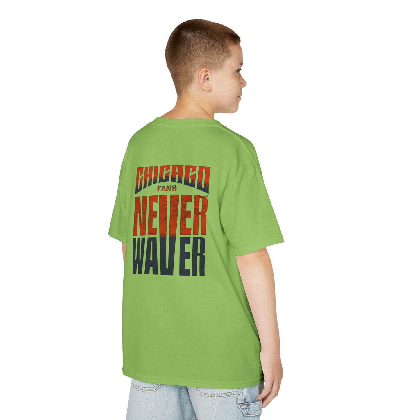 Chicago Fans Never Waver Kids Heavy Cotton™ Tee - Never Waver
