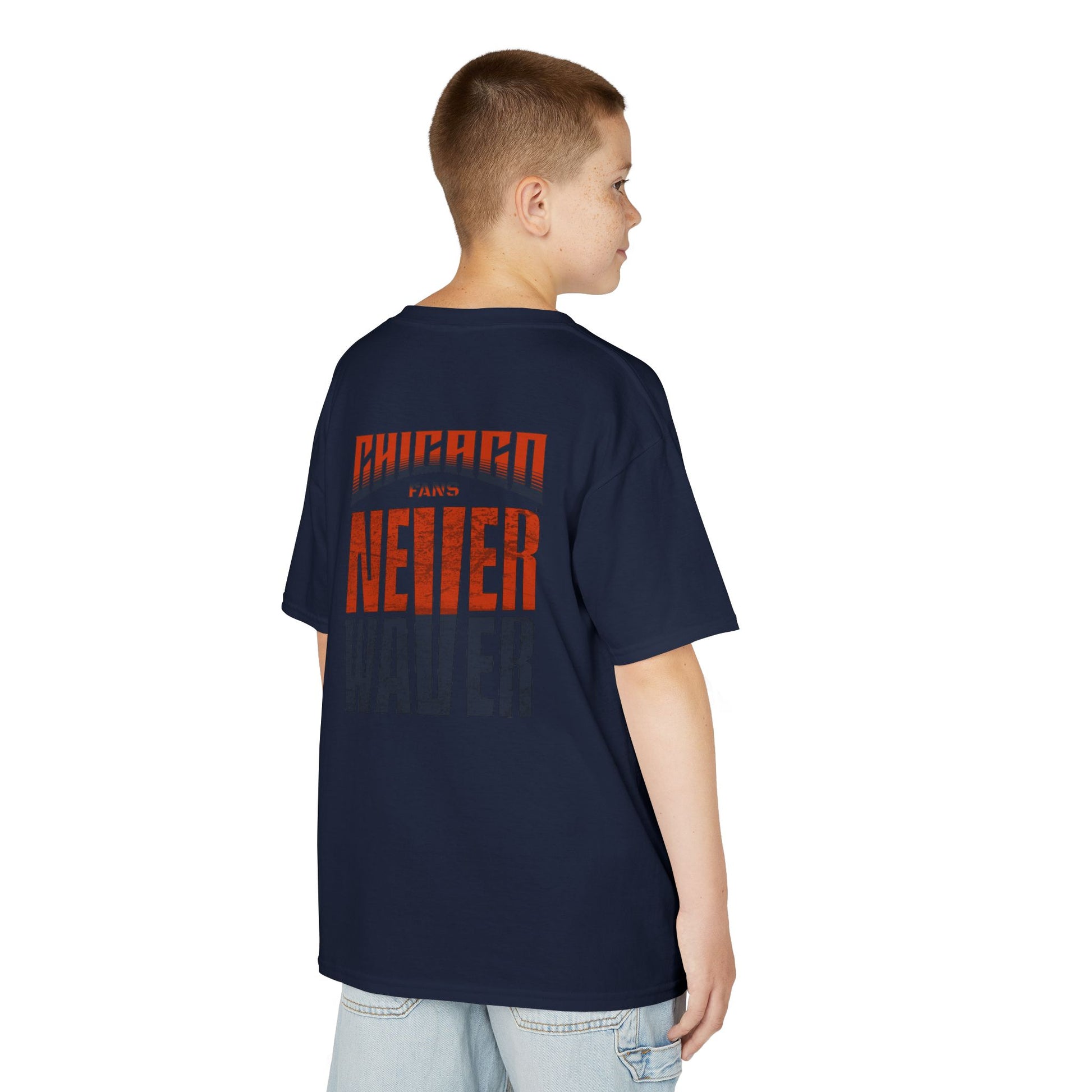 Chicago Fans Never Waver Kids Heavy Cotton™ Tee - Never Waver