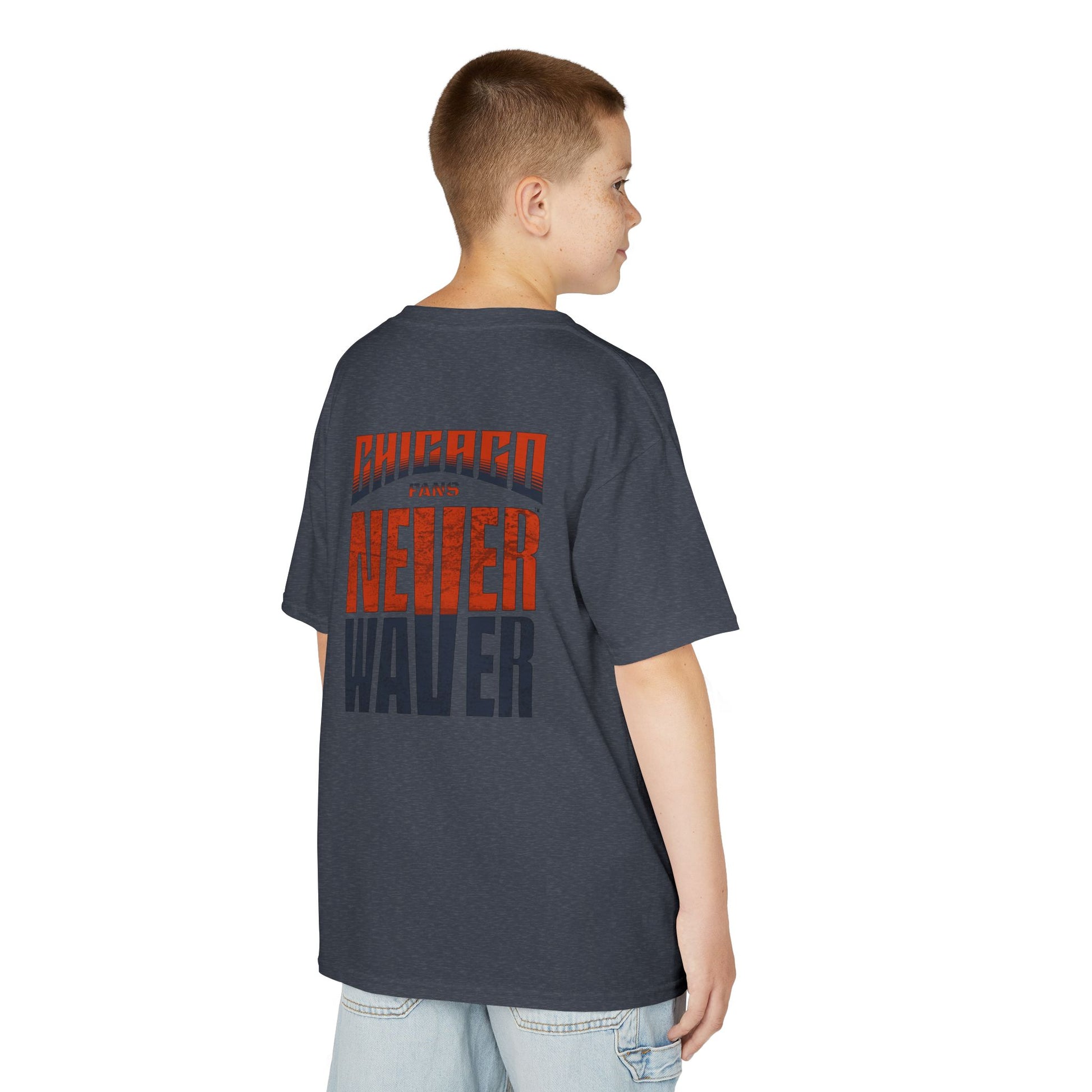 Chicago Fans Never Waver Kids Heavy Cotton™ Tee - Never Waver
