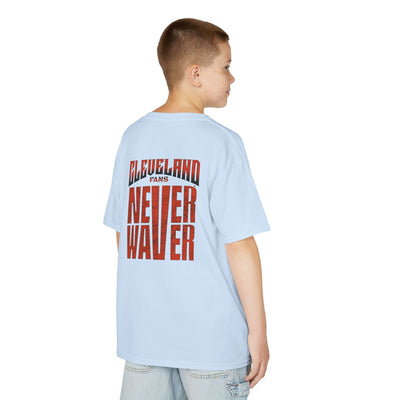 Cleveland Fans Never Waver Kids Heavy Cotton™ Tee - Never Waver