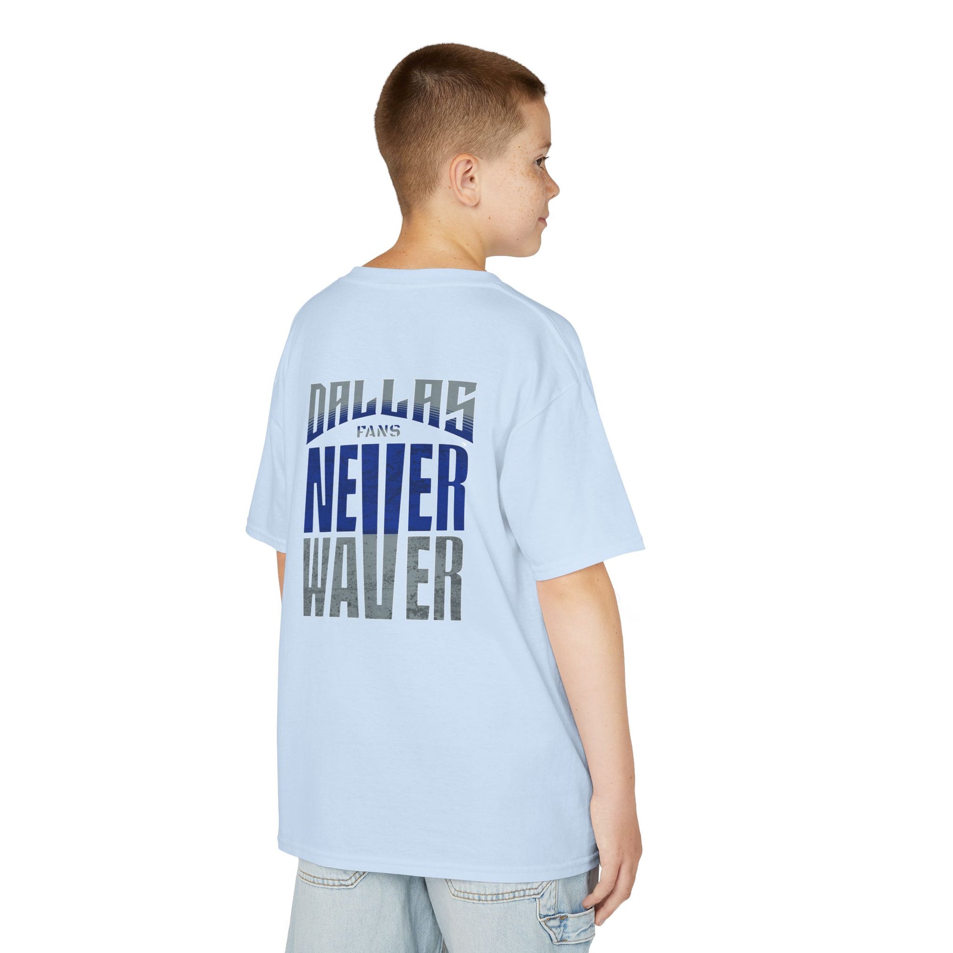 Dallas Fans Never Waver Kids Heavy Cotton™ Tee - Never Waver