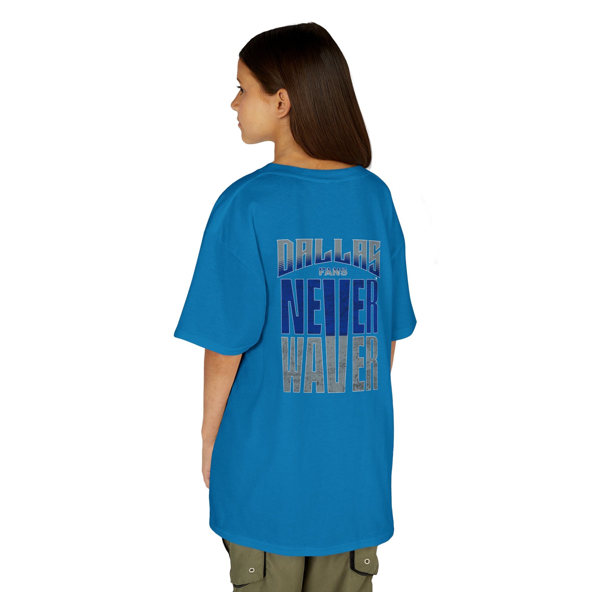 Dallas Fans Never Waver Kids Heavy Cotton™ Tee - Never Waver