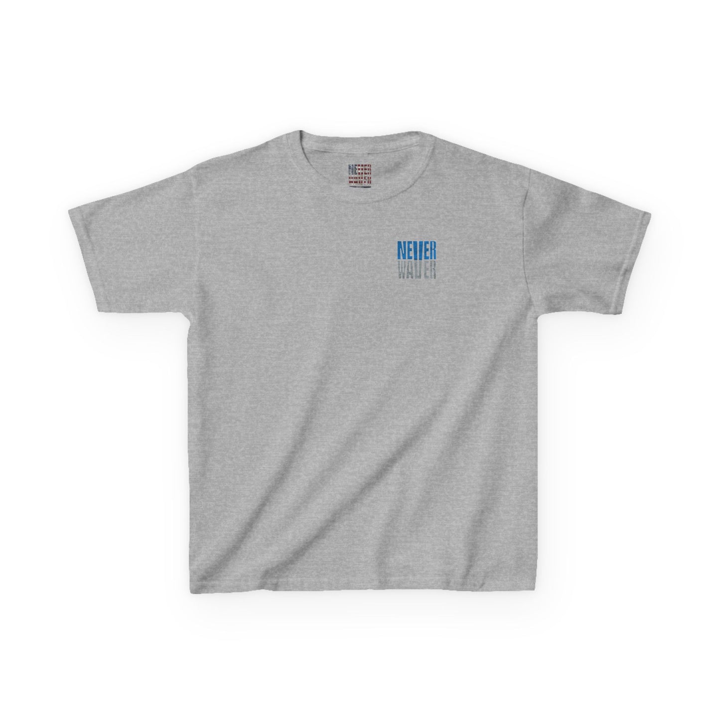 Detroit Fans Never Waver Kids Heavy Cotton™ Tee - Never Waver