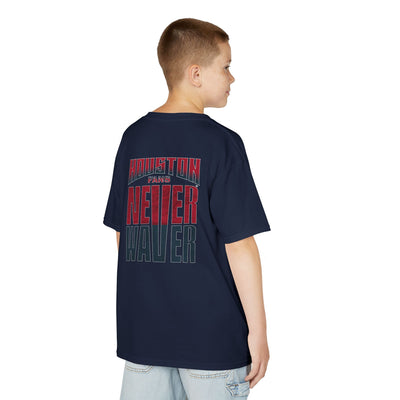 Houston Fans Never Waver Kids Heavy Cotton™ Tee - Never Waver