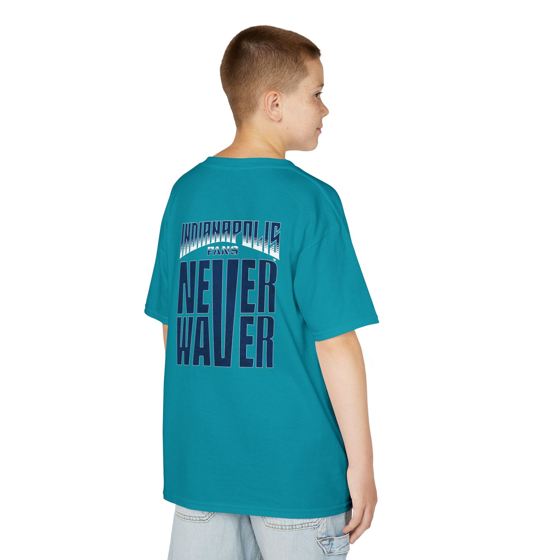 Indianapolis Fans Never Waver Kids Heavy Cotton™ Tee - Never Waver