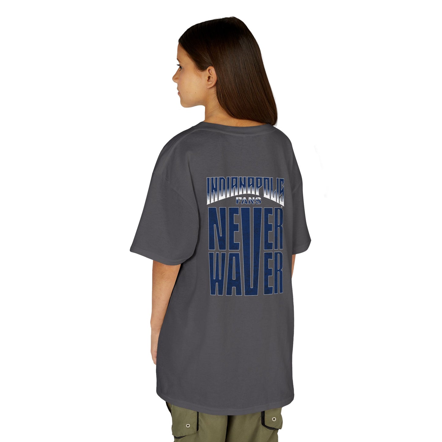 Indianapolis Fans Never Waver Kids Heavy Cotton™ Tee - Never Waver