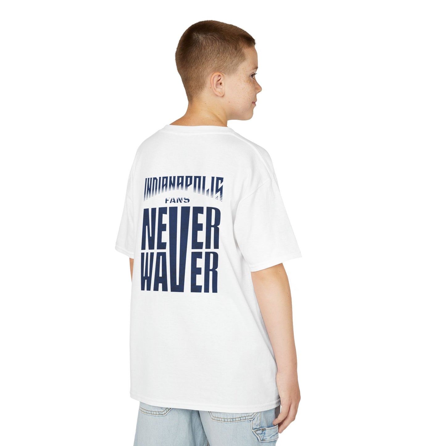 Indianapolis Fans Never Waver Kids Heavy Cotton™ Tee - Never Waver