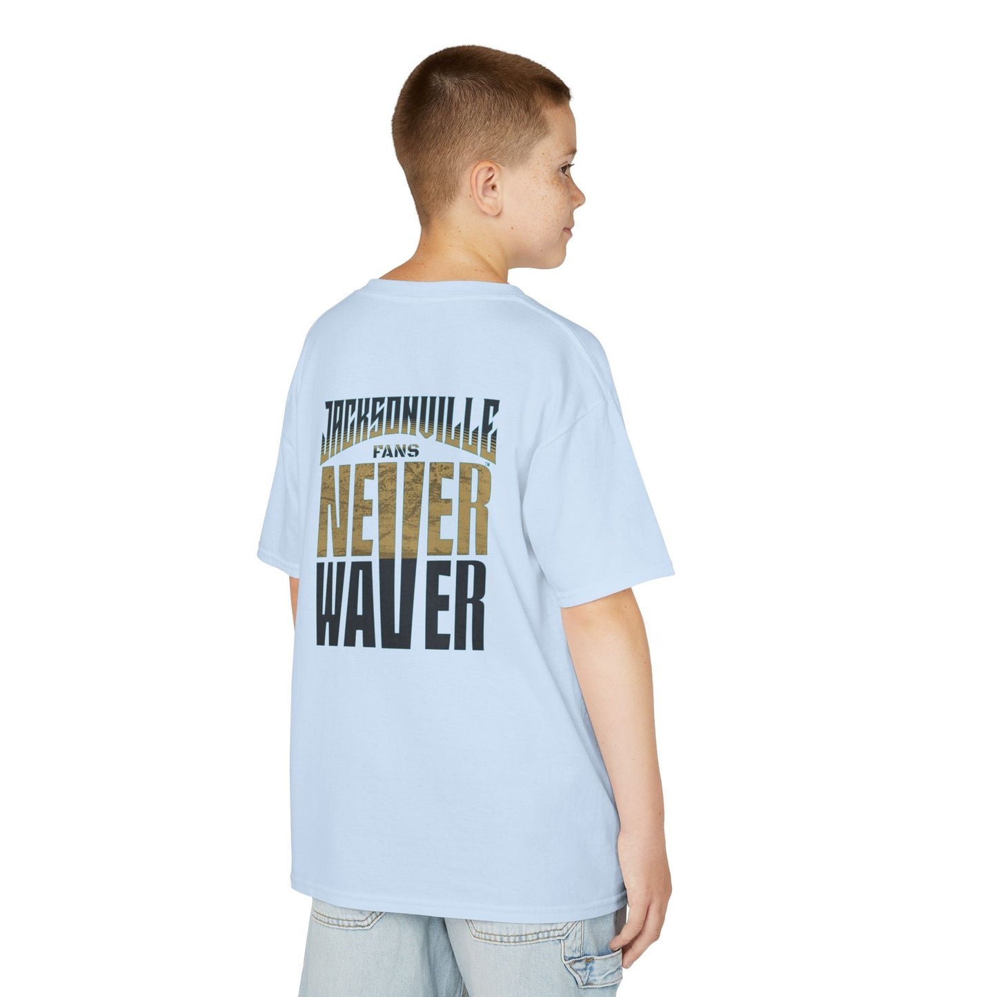 Jacksonville Fans Never Waver Kids Heavy Cotton™ Tee - Never Waver