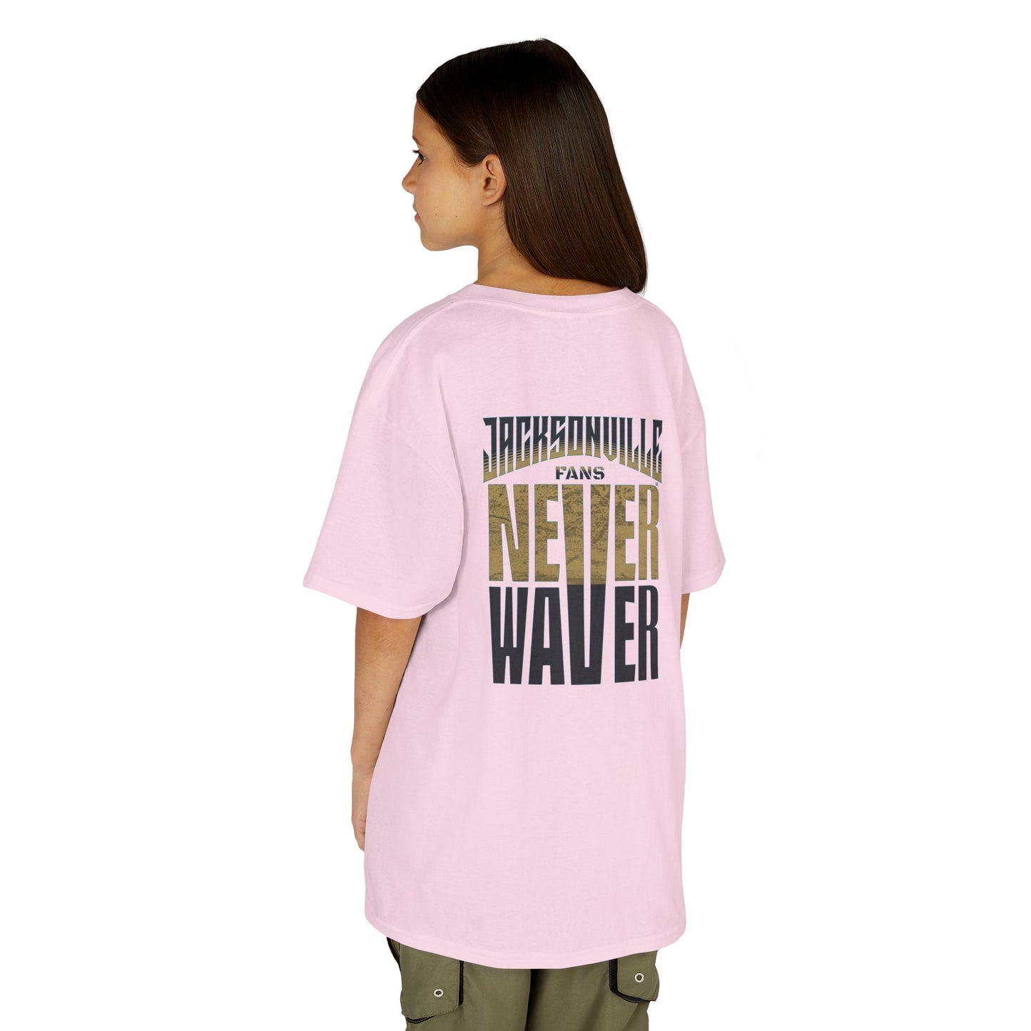 Jacksonville Fans Never Waver Kids Heavy Cotton™ Tee - Never Waver