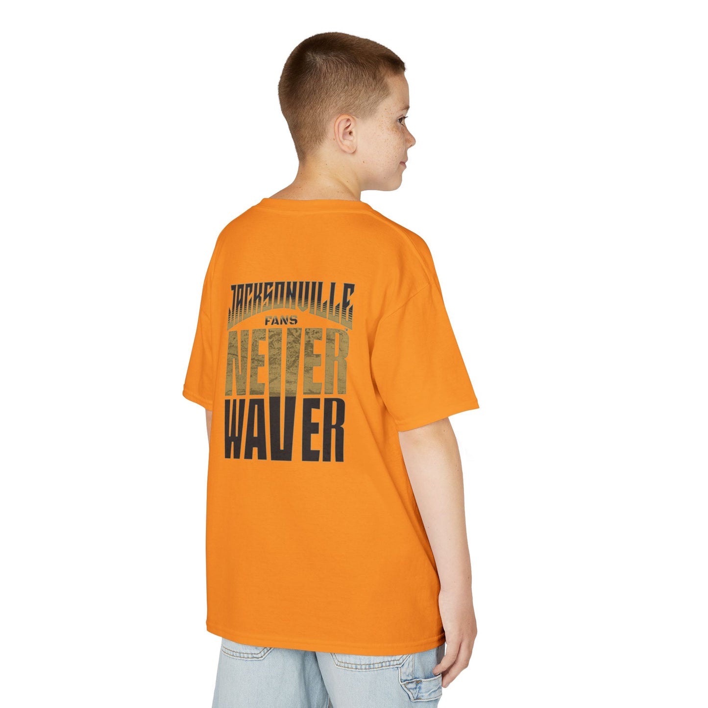 Jacksonville Fans Never Waver Kids Heavy Cotton™ Tee - Never Waver