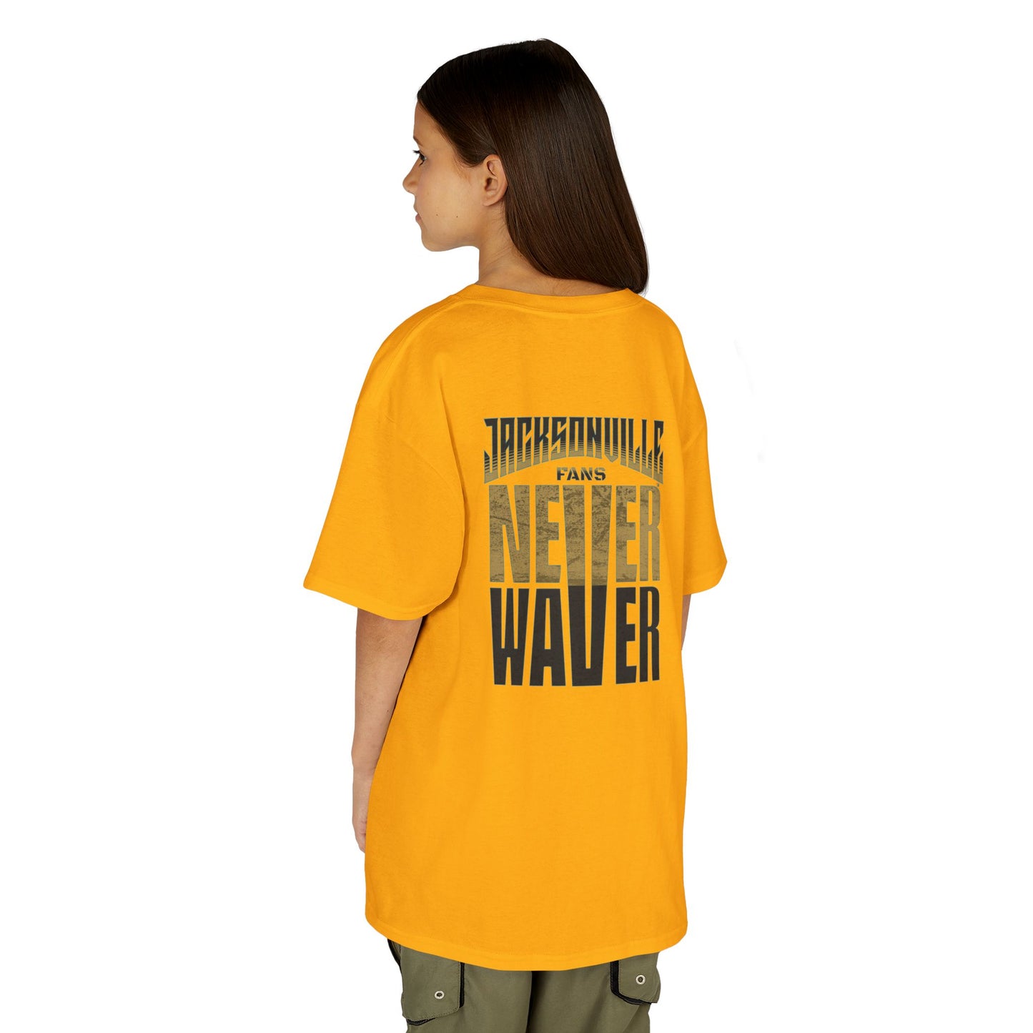 Jacksonville Fans Never Waver Kids Heavy Cotton™ Tee - Never Waver