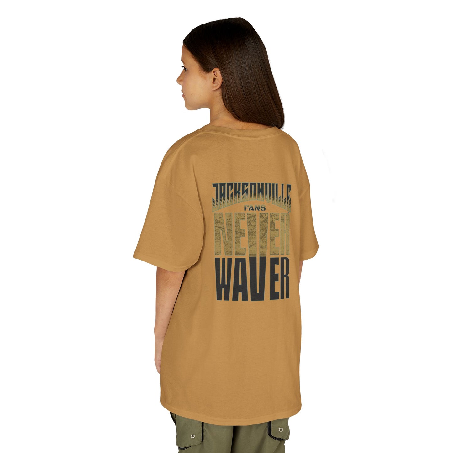 Jacksonville Fans Never Waver Kids Heavy Cotton™ Tee - Never Waver