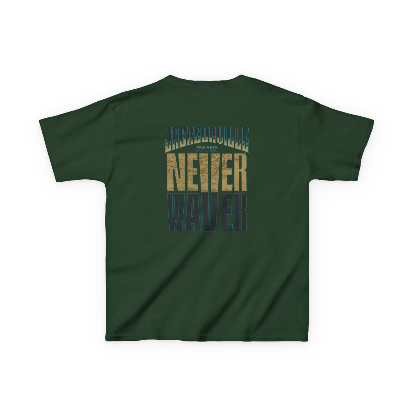 Jacksonville Fans Never Waver Kids Heavy Cotton™ Tee - Never Waver