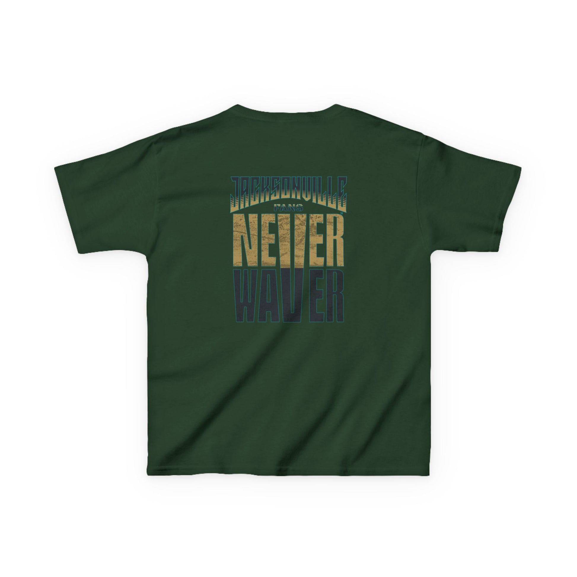 Jacksonville Fans Never Waver Kids Heavy Cotton™ Tee - Never Waver