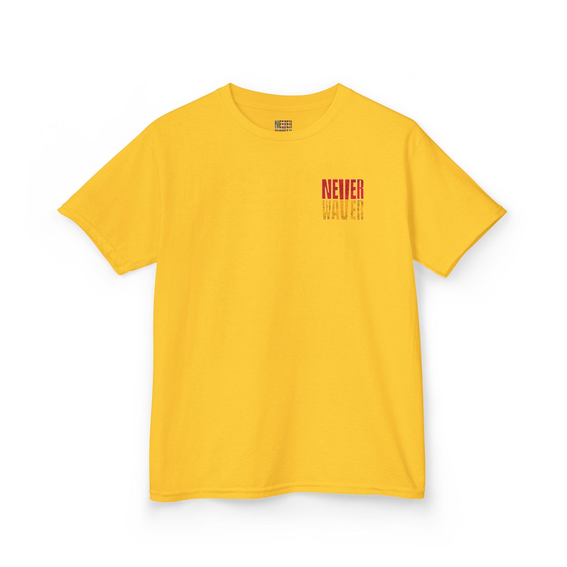 Kansas Fans Never Waver Kids Heavy Cotton™ Tee - Never Waver