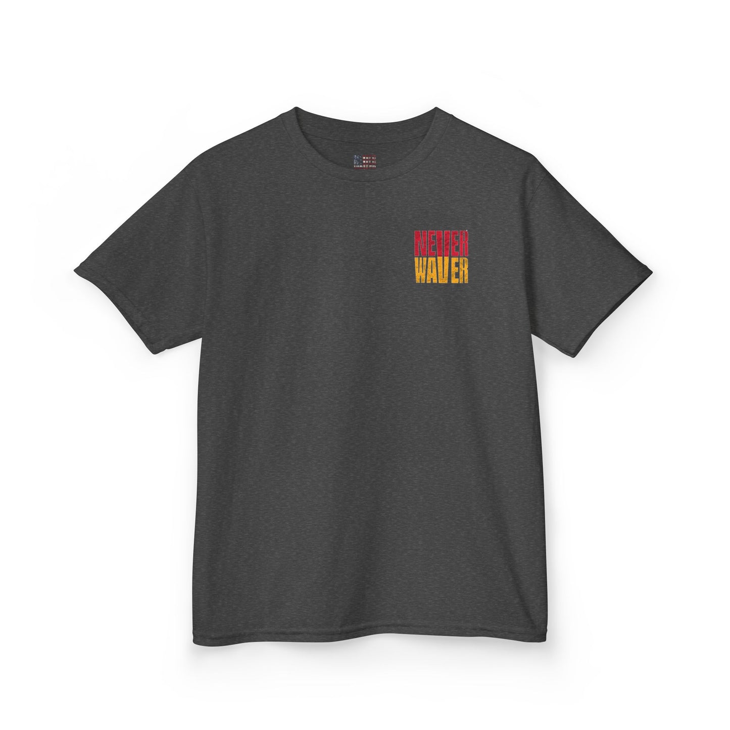 Kansas Fans Never Waver Kids Heavy Cotton™ Tee - Never Waver