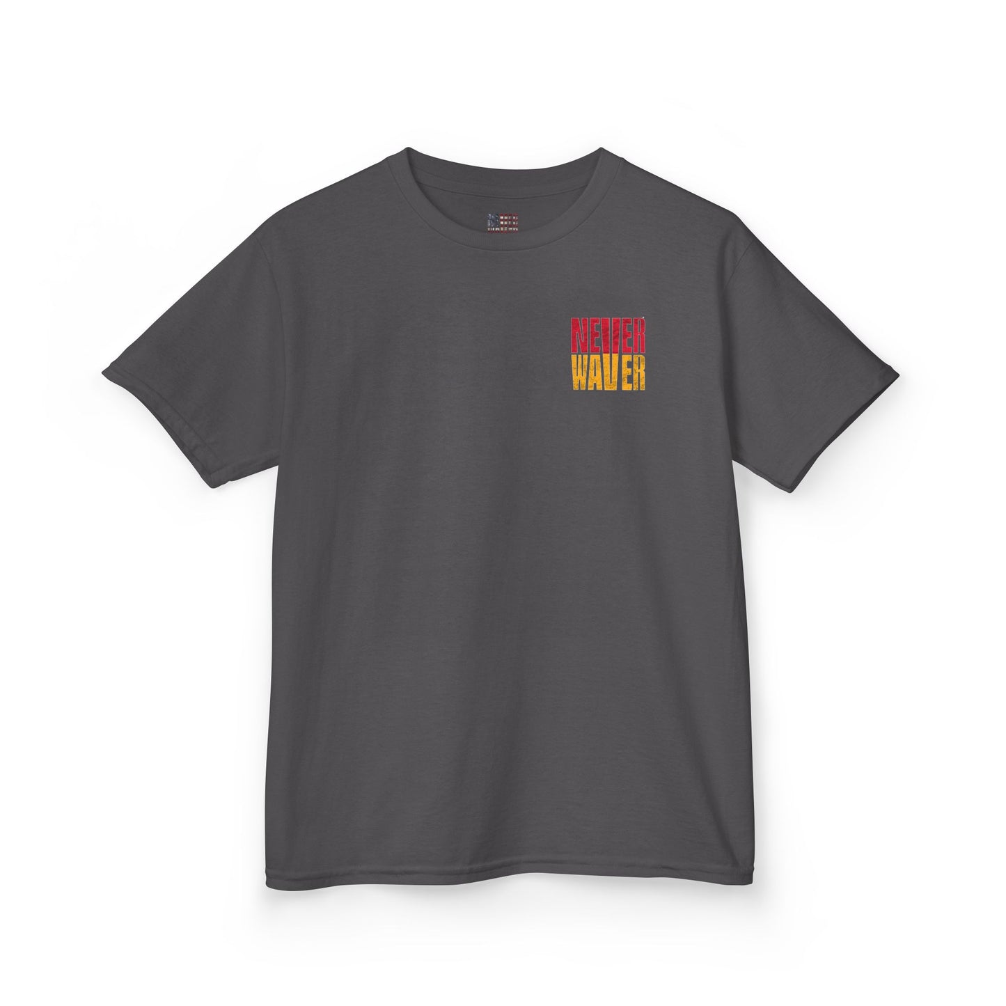 Kansas Fans Never Waver Kids Heavy Cotton™ Tee - Never Waver