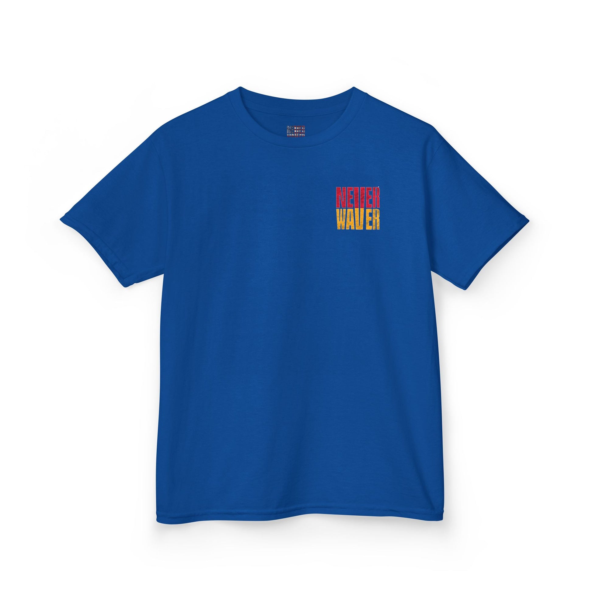Kansas Fans Never Waver Kids Heavy Cotton™ Tee - Never Waver