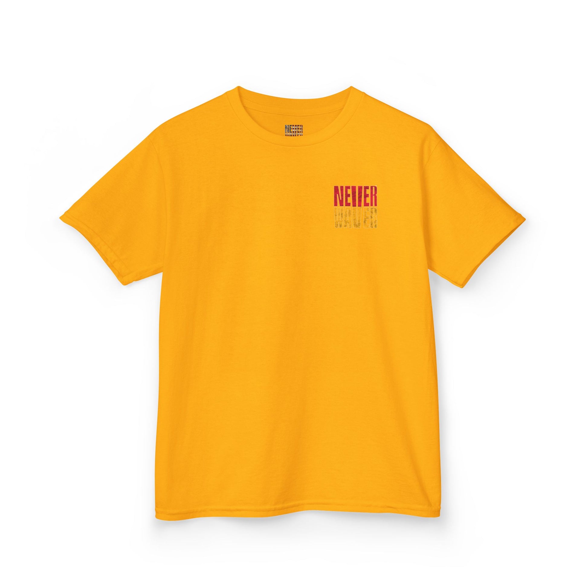 Kansas Fans Never Waver Kids Heavy Cotton™ Tee - Never Waver