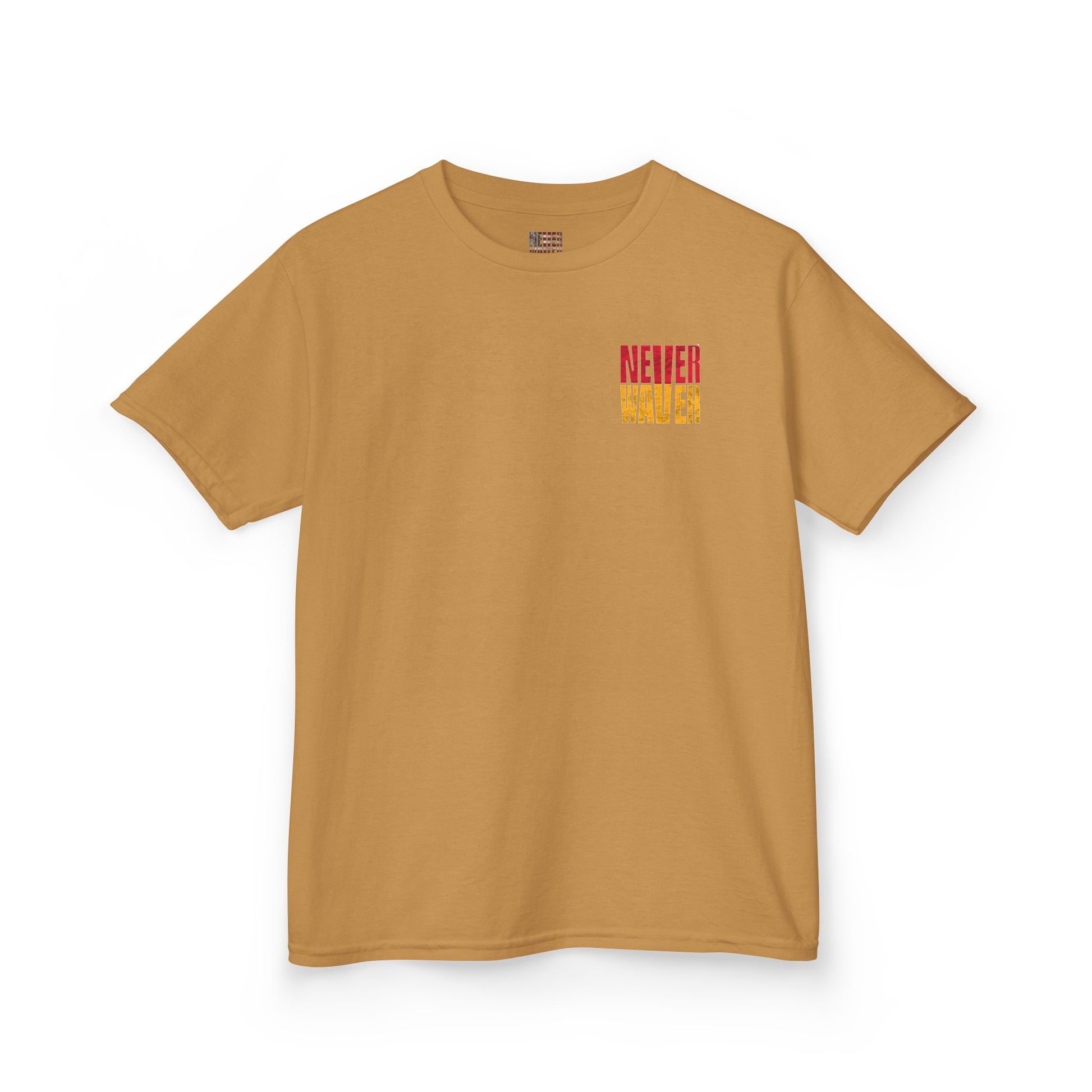 Kansas Fans Never Waver Kids Heavy Cotton™ Tee - Never Waver