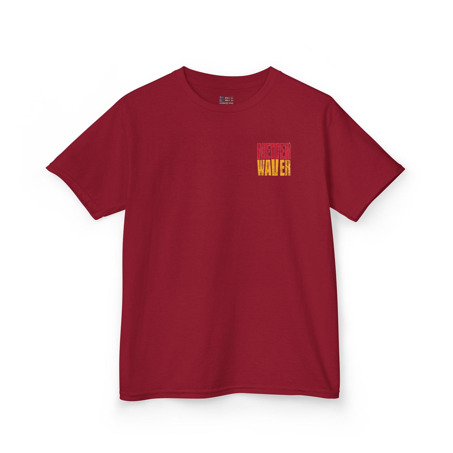 Kansas Fans Never Waver Kids Heavy Cotton™ Tee - Never Waver