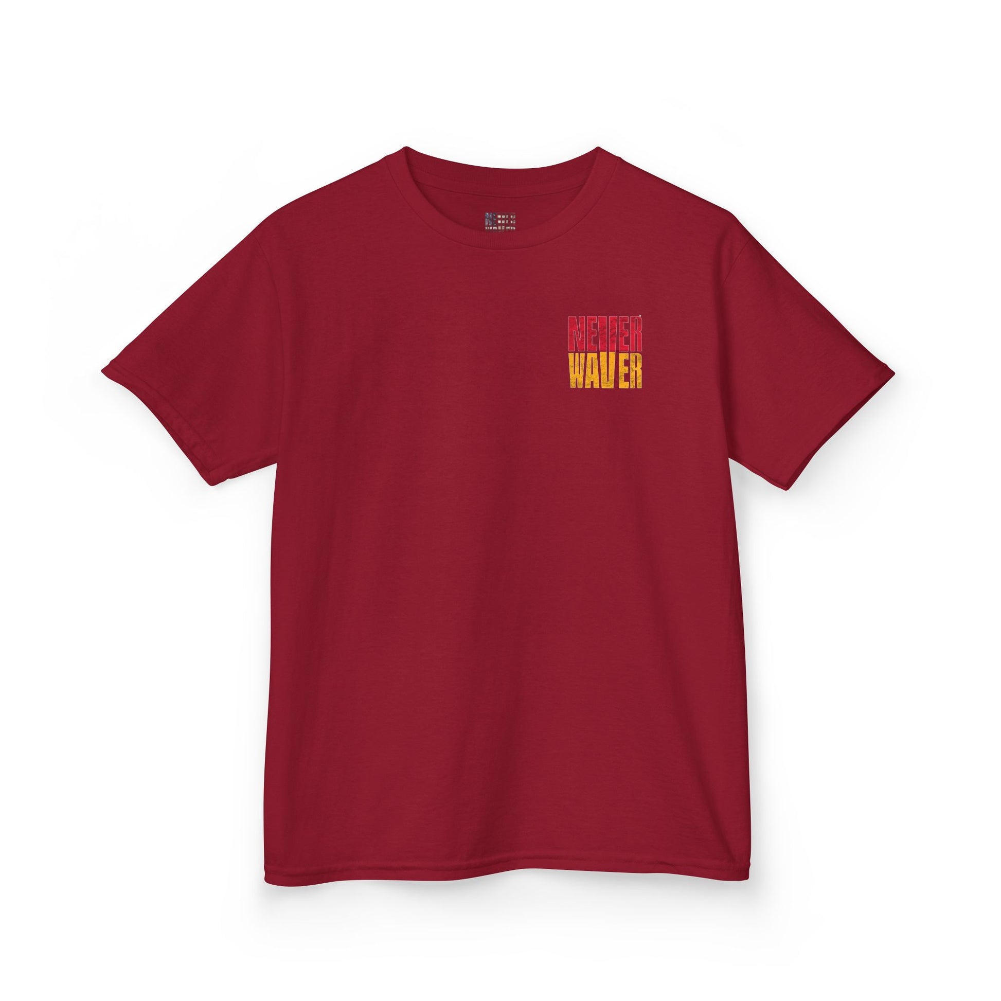 Kansas Fans Never Waver Kids Heavy Cotton™ Tee - Never Waver