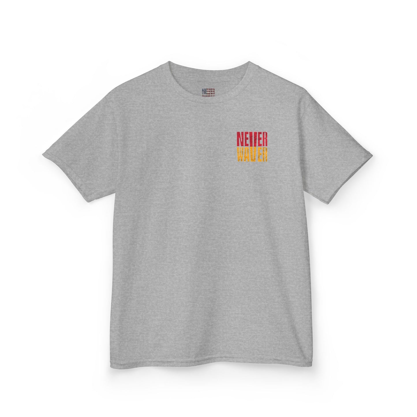 Kansas Fans Never Waver Kids Heavy Cotton™ Tee - Never Waver