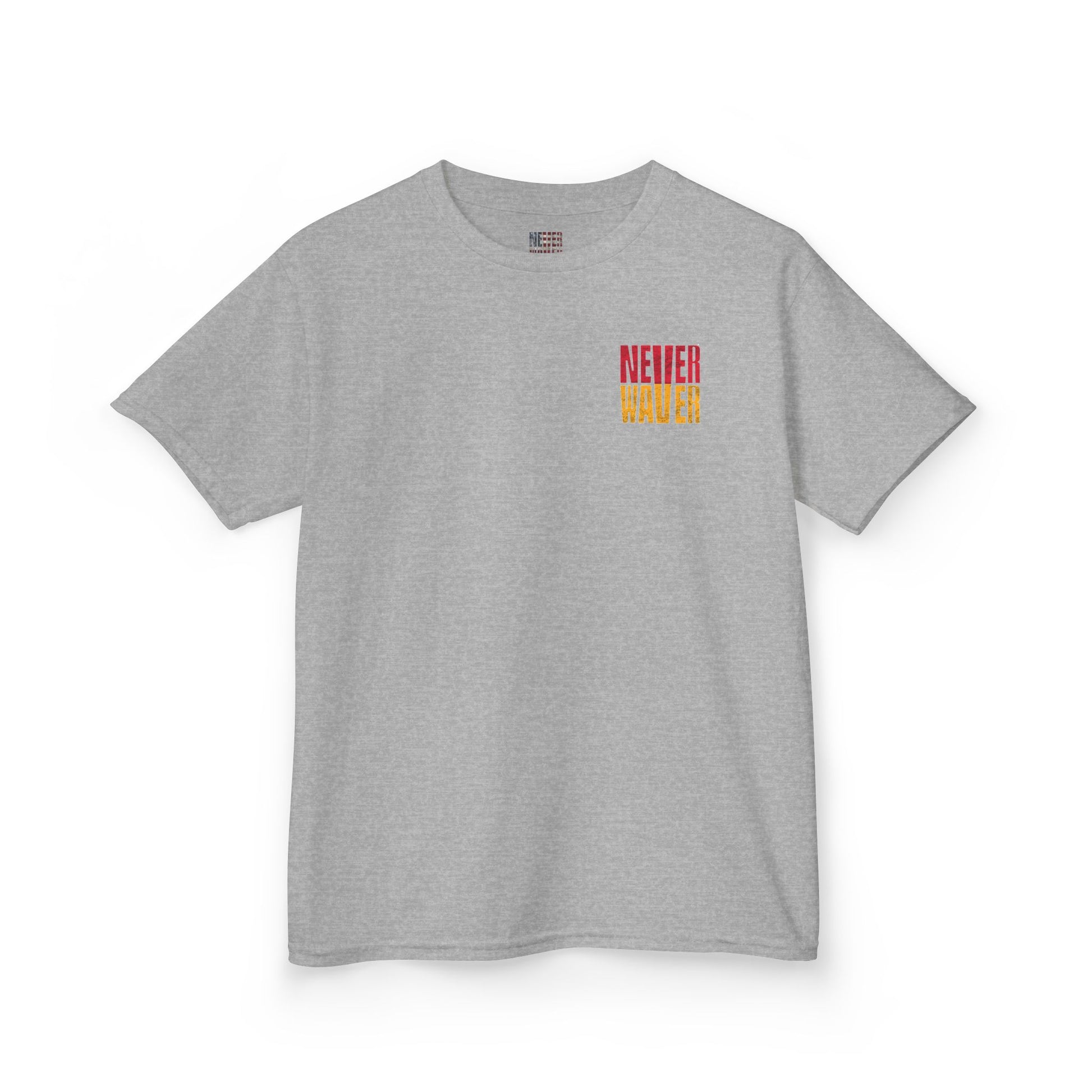 Kansas Fans Never Waver Kids Heavy Cotton™ Tee - Never Waver