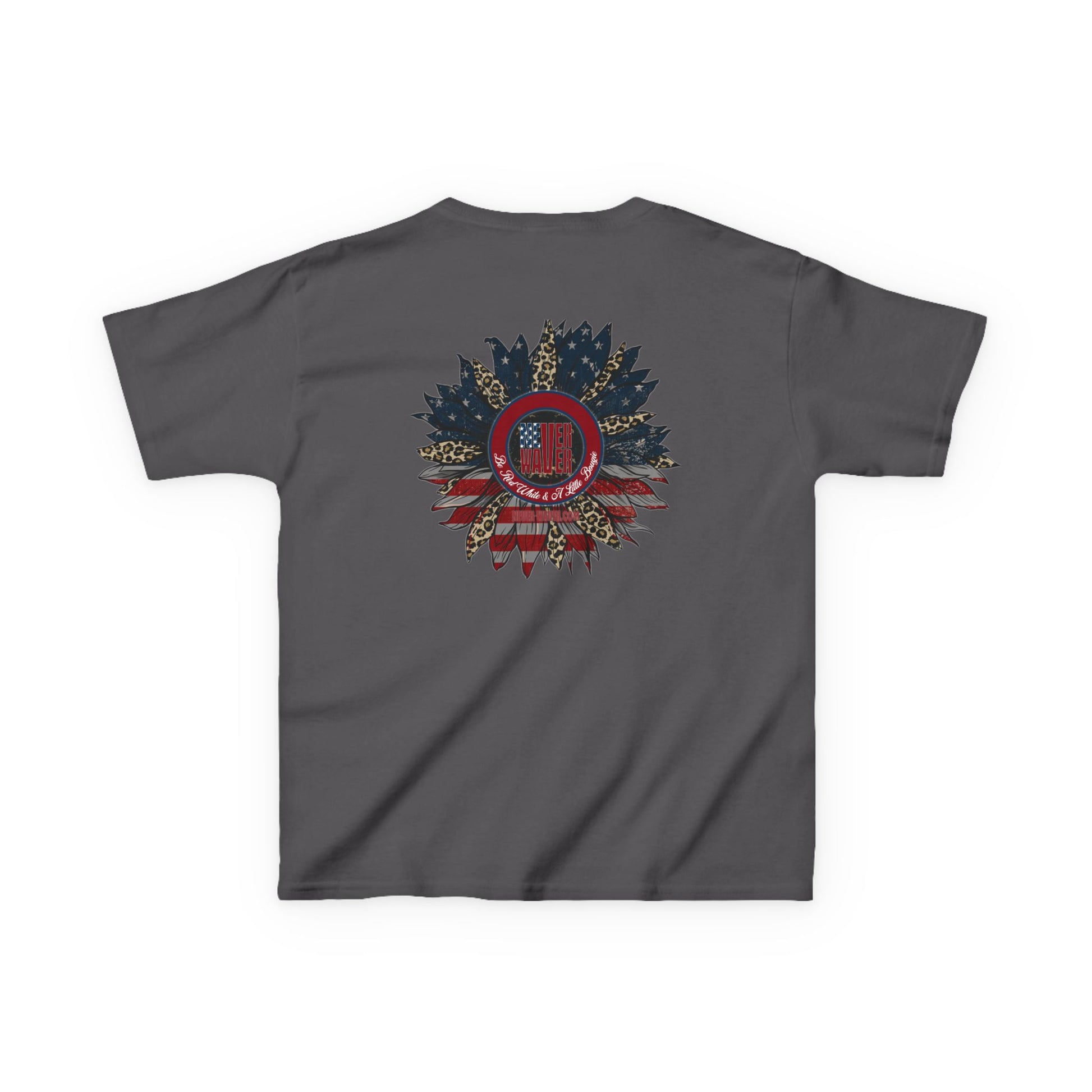 Kids Heavy Cotton™ Never Waver  Be Red White and- A Little Bougie Stylish, Comfortable Everyday Wear - Never Waver