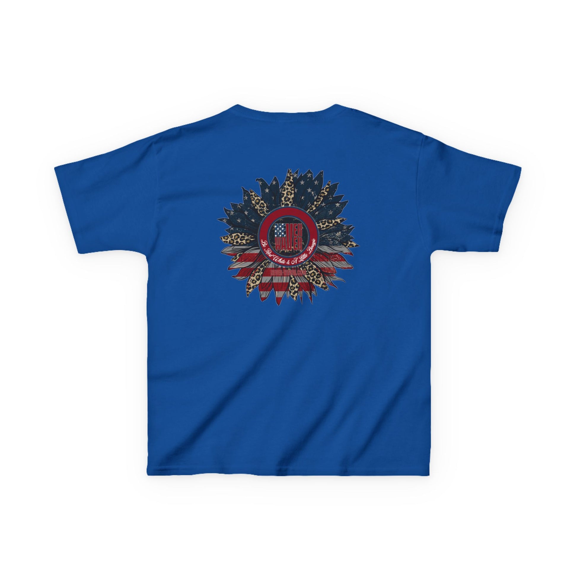 Kids Heavy Cotton™ Never Waver  Be Red White and- A Little Bougie Stylish, Comfortable Everyday Wear - Never Waver
