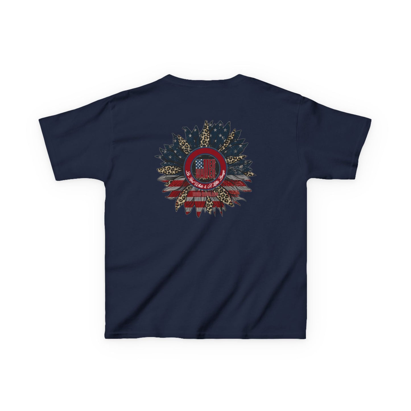 Kids Heavy Cotton™ Never Waver  Be Red White and- A Little Bougie Stylish, Comfortable Everyday Wear - Never Waver