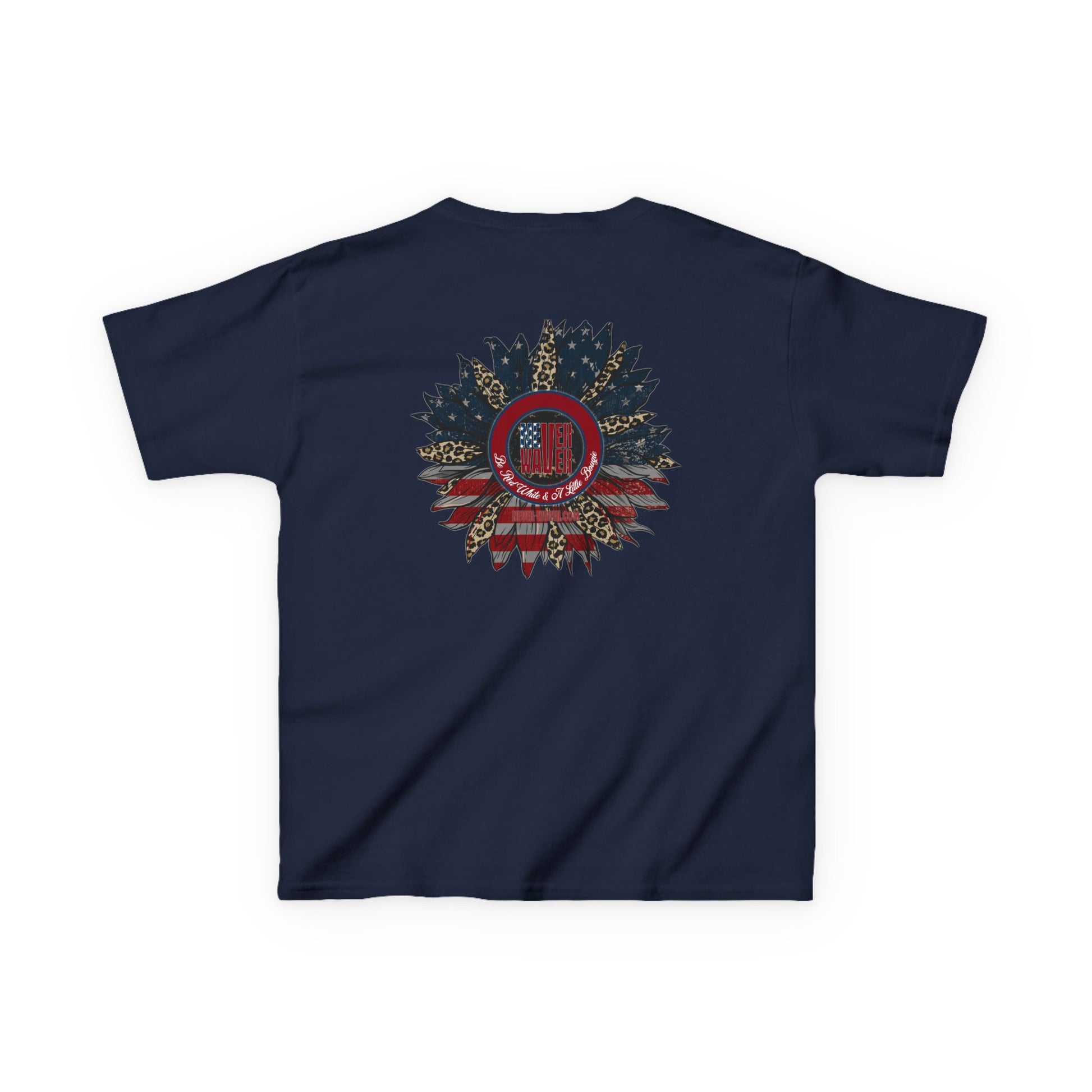 Kids Heavy Cotton™ Never Waver  Be Red White and- A Little Bougie Stylish, Comfortable Everyday Wear - Never Waver