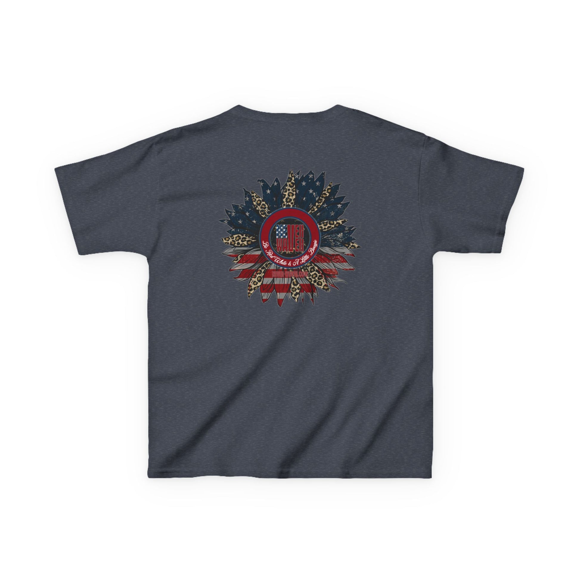Kids Heavy Cotton™ Never Waver  Be Red White and- A Little Bougie Stylish, Comfortable Everyday Wear - Never Waver